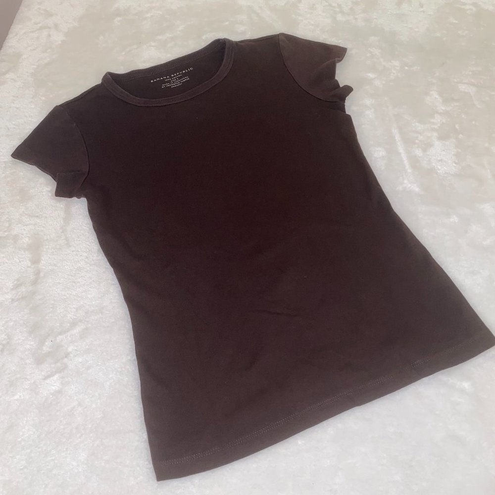 - Banana Republic brown t shirt XS / S EUC